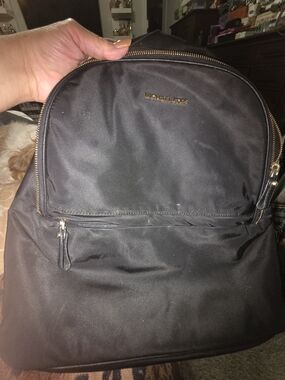 Michael Kors Black Nylon Backpack - Sleek Everyday Carry